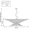Подвесная люстра Lightstar Ragno 733247