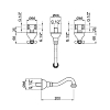 Смеситель Webert Ottocento OT750404015, хром