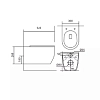 Инсталляция Jacob Delafon с безободковым унитазом Aquatek Европа E29025-NF/AQ1106L-00, AQ1106L-00, белый, сиденье soft close