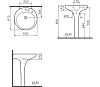 Раковина VitrA Istanbul 4261B470-0871 черный