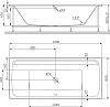 Акриловая ванна Am.Pm Inspire V2.0 180x80 W52A-180-080W-A, белый