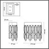 Настенный светильник Odeon Light Dakisa 4985/2W