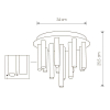 Потолочная люстра Nowodvorski Stalactite 9054