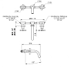 Смеситель для раковины Daniel Jax J5022-CR хром