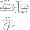 Подвесной унитаз Grohe Essence Ceramic 3957100H безободковый
