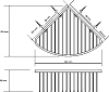 Полка Bemeta Graphit 156208312