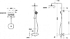 Колонна душевая с термостатическим смесителем для душа Bravat Waterfall F939114C-A5-RUS