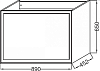 Тумба под раковину 90 см Jacob Delafon Rythmik Pure EB1771-M78 розовый