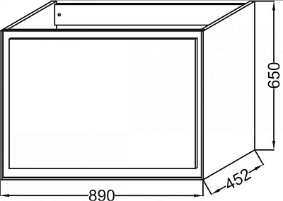 Тумба под раковину 90 см Jacob Delafon Rythmik Pure EB1771-M78 розовый