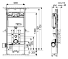 Система инсталляции для унитазов Tece TECElux 9 600 200