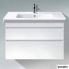 Тумба под раковину 58 см Duravit DuraStyle DS638001818 белый матовый