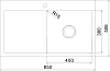 Кухонная мойка Oulin OL-FTR102R