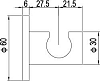 Настенный держатель RGW Shower Panels SP-185