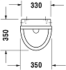 Писсуар Duravit Starck-3 0821350000