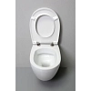 Унитаз подвесной White Ceramic Basic Circle W020304, безободковый, цвет белый матовый