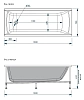 Акриловая ванна Loranto Milton CS00063081 белый