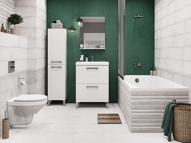 Акриловая ванна Cersanit Virgo 150х75 P-WP-VIRGO*150NL белый