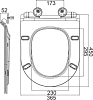 Крышка-сиденье BelBagno Deluca BB2011SC с микролифтом