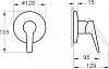 Смеситель для душа VitrA Solid S A42447EXP