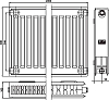 Радиатор стальной Kermi FKO 220320 тип 22