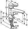 Смеситель Kludi MX 399060562 для кухонной мойки