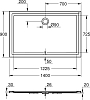 Поддон для душа Grohe Universal Shower Trays 39307000