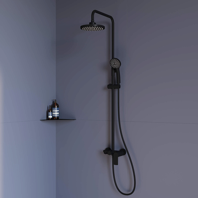 Душевая стойка RGW Shower Panels 59140126-04 черный