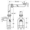 Сифон для раковины Laufen Alessi 8.9425.0.000.000.1 белый