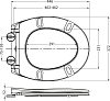 Крышка-сиденье BelBagno BB2004SC с микролифтом