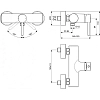 Смеситель для ванны с душем Ideal Standard Ceraline BC200XG черный