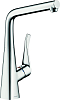 Смеситель для кухонной мойки Hansgrohe Metris 14823000, хром