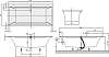 Акриловая ванна Villeroy & Boch Squaro Edge 12 190х90 UBQ190SQE2DV-01 alpin