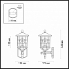 Светильники на штанге Odeon Light House 4043/1W