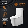 Напольный унитаз Orange, крышка микролифт, белый, C06-000w