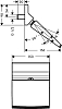Верхний душ Hansgrohe Raindance 150 1jet 26442000 Rainfall