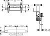 Монтажный элемент Geberit Kombifix 457.534.00.1 для душевой системы с водоотводом в стене