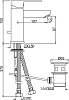 Смеситель для раковины Jaquar Kubix-F KUB-CHR-35052FB, хром