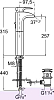 Смеситель для раковины Roca Thesis 5A3450C00