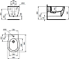 Подвесное биде Ideal Standard Connect E772201