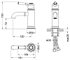 Смеситель для раковины Timo Arisa 5361/03F черный