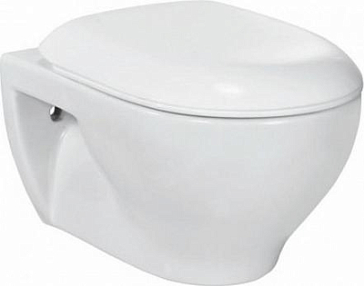 Подвесной унитаз Jaquar Continental CNS-WHT-961SPP с крышкой-сиденьем микролифт