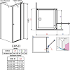 Душевой уголок Radaway EOS II KDJ 110 R