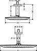 Верхний душ Hansgrohe PuraVida 27390400