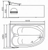 Акриловая ванна Appollo TS TS-0929 белый