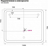 Зеркало Iddis Edifice 100 см EDI1000i98