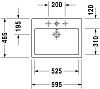 Раковина 60 см Duravit Vero 0452600000