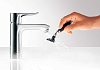 Смеситель для раковины Hansgrohe Metris 31084000, хром