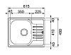 Кухонная мойка Franke Polar 101.0258.330 серый