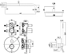 Душевая система Paffoni KIT LIG KITLIG018BOKING белый