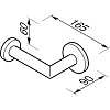 Держатель туалетной бумаги Geesa Circles 6009-02 хром